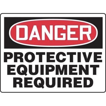 Accuform BIGSIGNS OSHA DANGER SAFETY SIGN HARD MPPE152XP